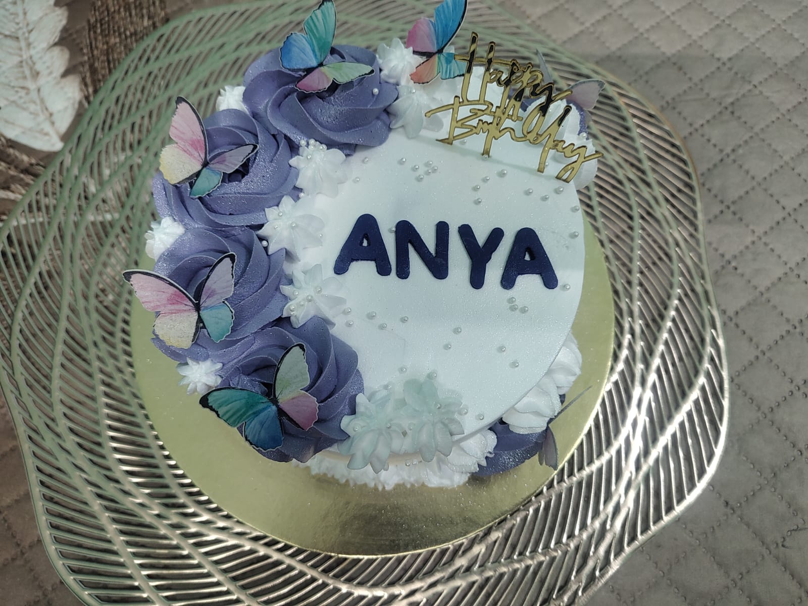 Flower Birthday Cake