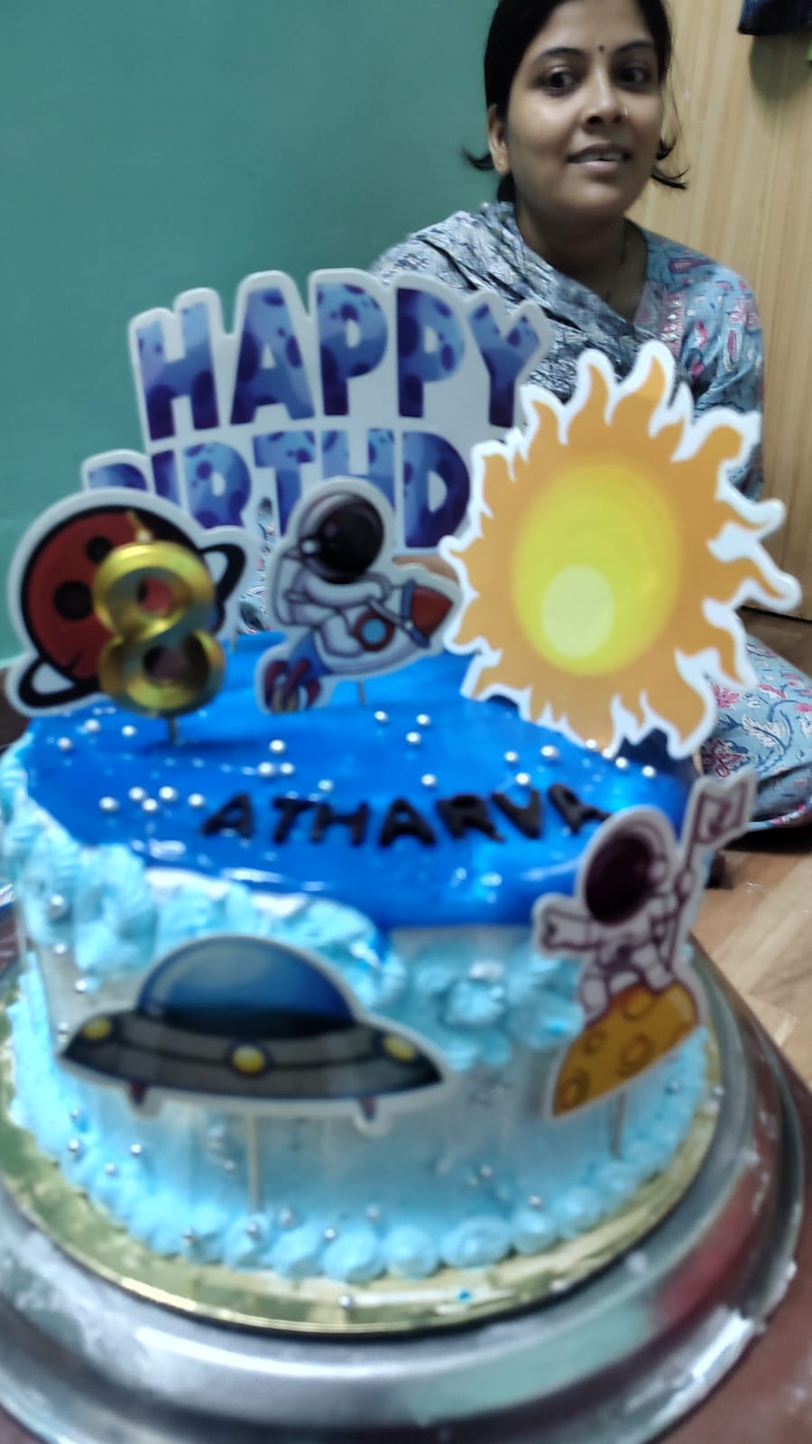 Space Theam Cake